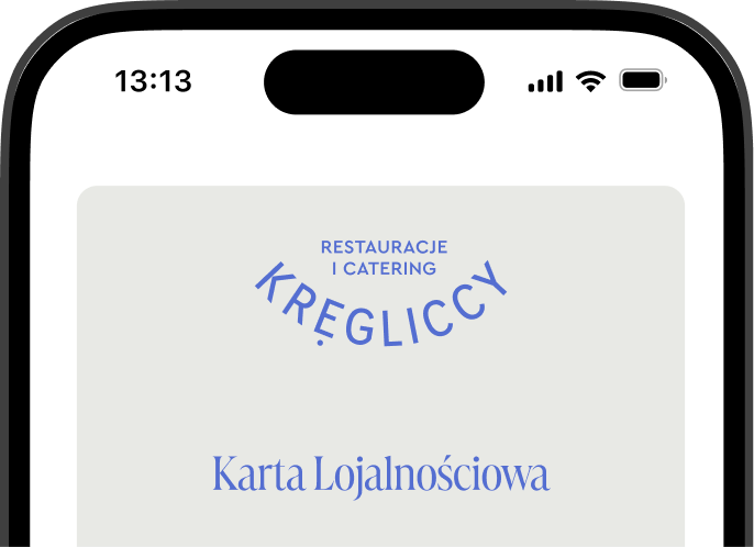 Karta Lojalnościowa Kręgliccy w Apple Wallet